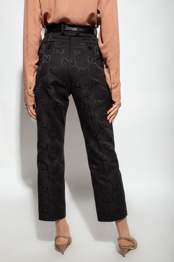 GUCCI　20SS プレーンロゴパンツ ブラック GUCCI 20SS プレーンロゴパンツ ブラック GUCCI 20SS プレーン